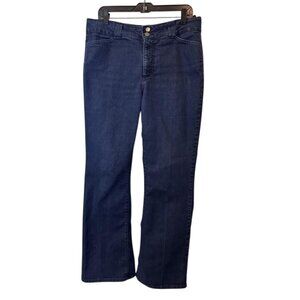 NYDJ (Not Your Daughter's Jeans) dark blue straight leg pants size 14